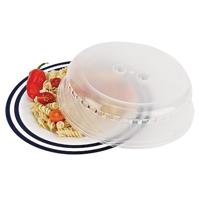 Magic Chef 1.6- cu. Ft.  Countertop Microwave & Food Cover, Black (KITMCPBTH17)