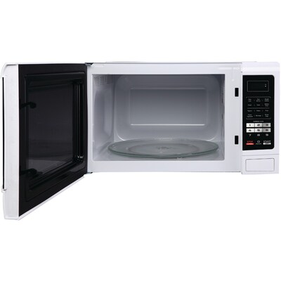 Magic Chef 1.6- cu. Ft. Watt Countertop Microwave & Food Cover, White (KITMCPBTH19)