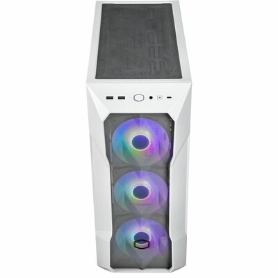 Cooler Master MasterBox TD500 Mesh V2 ATX Mid-Tower Computer Case, White (TD500V2-WGNN-S00)