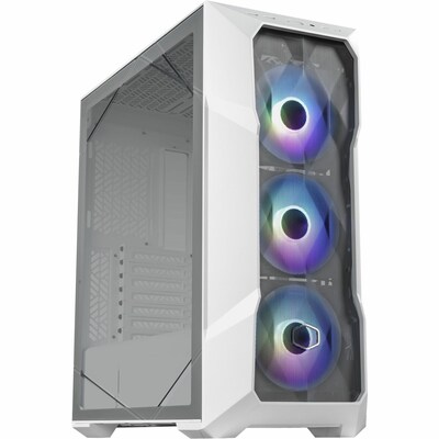 Cooler Master MasterBox TD500 Mesh V2 ATX Mid-Tower Computer Case, White (TD500V2-WGNN-S00)