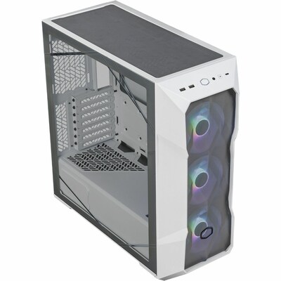Cooler Master MasterBox TD500 Mesh V2 ATX Mid-Tower Computer Case, White (TD500V2-WGNN-S00)