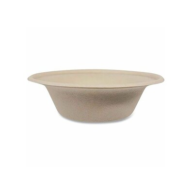World Centric NoTree Compostable Bowl, 11.5 oz., Beige, 20 Bowls/Pack (WORBORTSCU11)