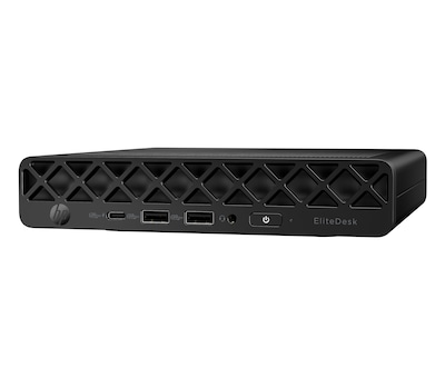 HP EliteDesk 8 Mini G1i Desktop Computer, Intel Core Ultra 7 265T, 16GB RAM, 512GB PCIe SSD, Windows 11 Pro (BQ4B9UT#ABA)