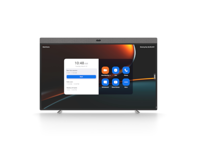 Neat Board Pro 4K 65-Inch Touch Screen, 2 50MP Cameras, 113° FOV, 16x Zoom System, Table Stand (NEATBOARDPRO-SE)