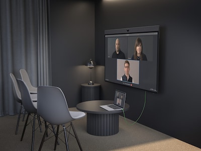 Neat Board Pro 4K 65-Inch Touch Screen, 2 50MP Cameras, 113° FOV, 16x Zoom System, Table Stand (NEATBOARDPRO-SE)