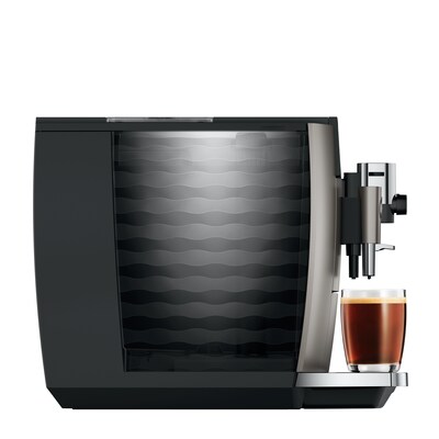Jura E8 2-Cup Coffee and Espresso Machine, Midnight Silver (15722)
