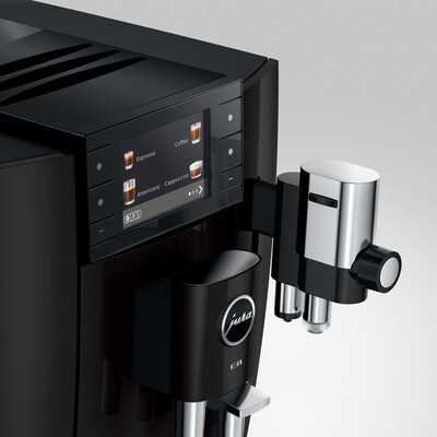 Jura E8 2-Cup Coffee & Espresso Machine, Piano Black (15777)