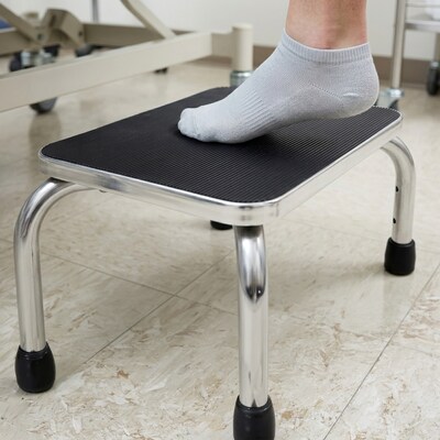 Viva Comfort Stainless Steel Non-Slip Medical Step Stool, 300 lb. Capacity, (ME910-04-MK)