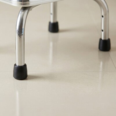 Viva Comfort Stainless Steel Non-Slip Medical Step Stool, 300 lb. Capacity, (ME910-04-MK)