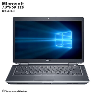 Dell Latitude E6430s 14 Refurbished Laptop, Intel Core i7-3520M 2.9GHz, 8GB Memory, 120GB SSD