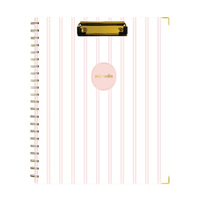 Blue Sky Sincerely Jules 8.5 x 11 Weekly & Monthly Planner, Pink/White (164241)