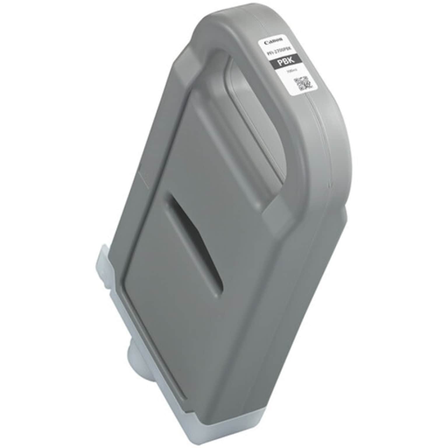 Canon PFI-2700PBK Photo Black Pigment Ink Tank, 700ml (5288C001)