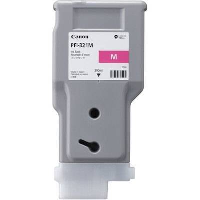 Canon PFI-321M Magenta Pigment Ink Tank, 300ml (6269C001)