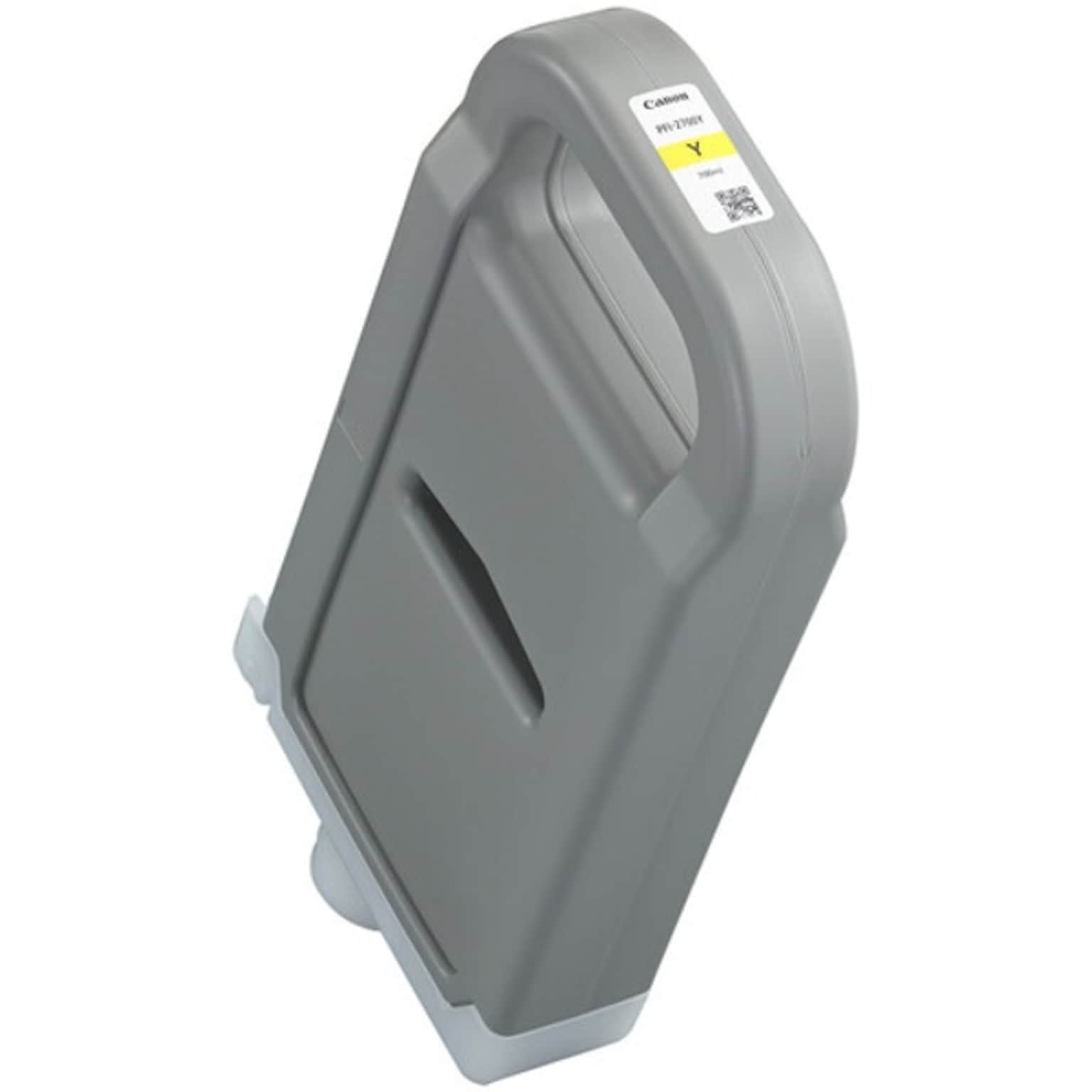 Canon PFI-2700Y Yellow Pigment Ink Tank, 700ml (5291C001)