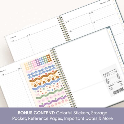 Blue Sky Sincerely Jules 8.5" x 11" Weekly & Monthly Planner (162417)