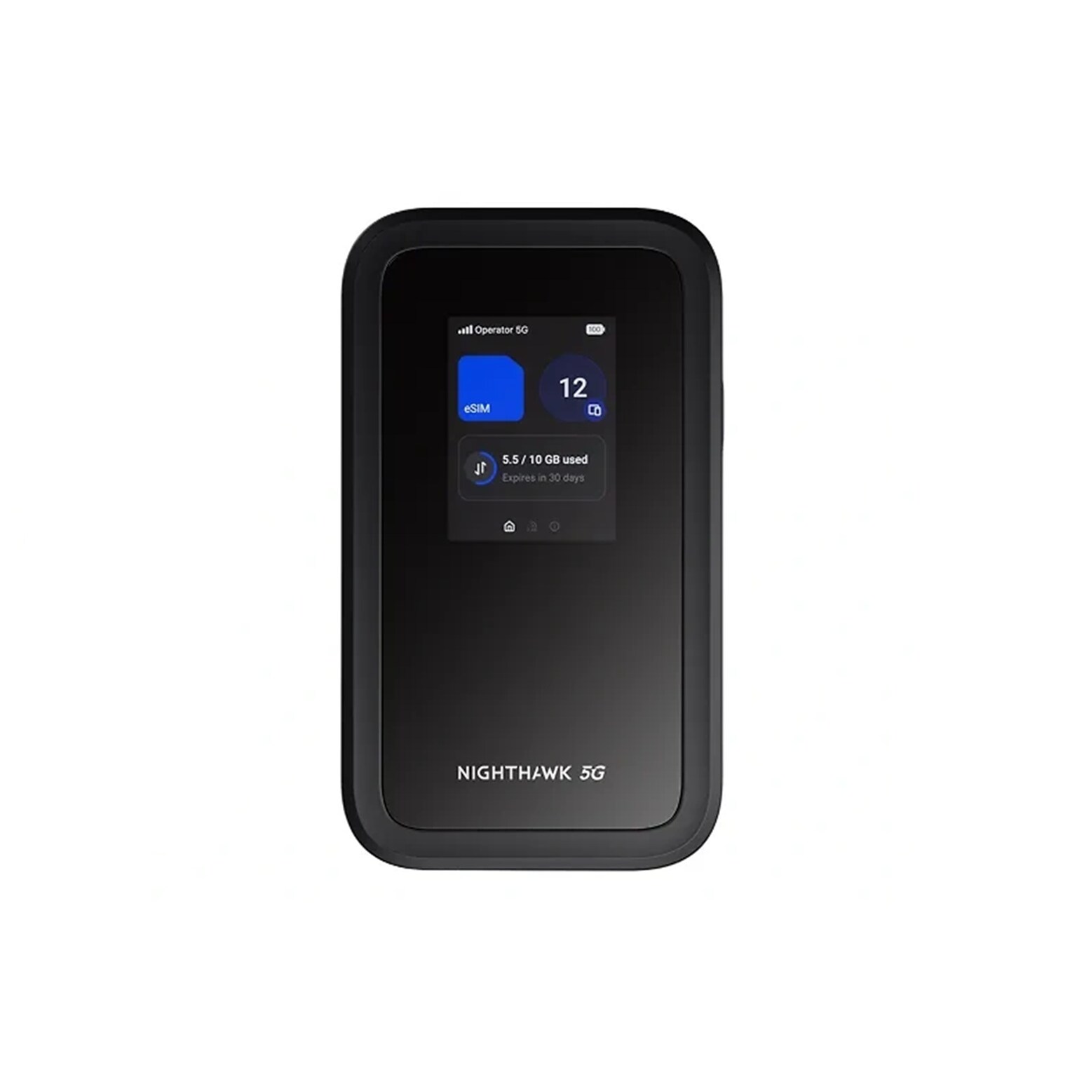 Netgear Nighthawk BE3686 Tri Band MU-MIMO WiFi 7 Router, Black (MH7150-100PAS)