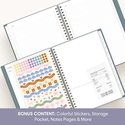 Blue Sky Sincerely Jules 5.875" x 8.625" Weekly & Monthly Planner, Marina (162418)