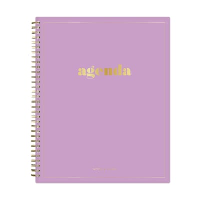 Blue Sky Sincerely Jules 8.5 x 11 Weekly & Monthly Planner, Purple (162419)