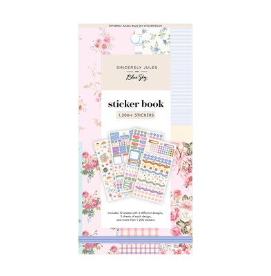 Blue Sky Sincerely Jules Stickers, Multicolored, 1,200+ Stickers (162403)