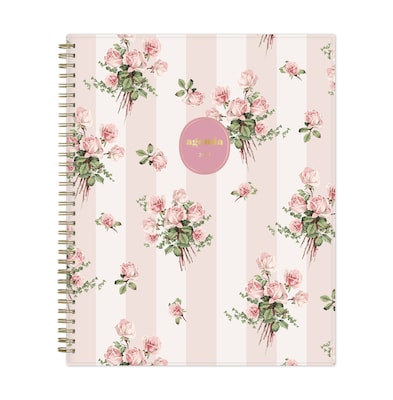 2027 Blue Sky Sincerely Jules 8.5 x 11 Weekly & Monthly Planner, Pink/White (162423)