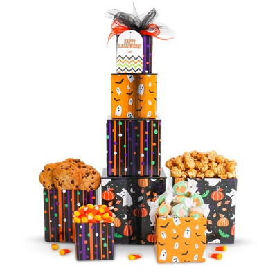 Alder Creek Happy Halloween Treats Gift Tower (FG07135)