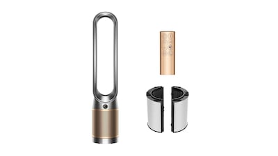 Dyson Energy Star HEPA Air Purifier Cool Formaldehyde TP09, 10-Speed, Wi-Fi enabled, White/Gold (497043-01)
