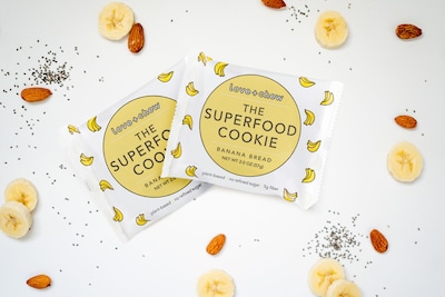 Love + Chew Gluten Free Banana Bread Cookies, 2 oz, 12/Pack (CSL80728)
