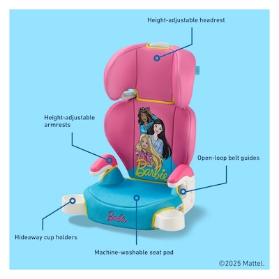 Barbie x Graco Turbobooster 2.0 Highback Booster Seat (2227099)