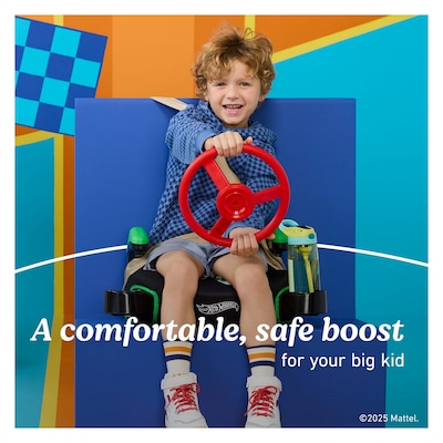 Graco TurboBooster 2.0 Backless Booster Seat, Hot Wheels Gamer (2221138)