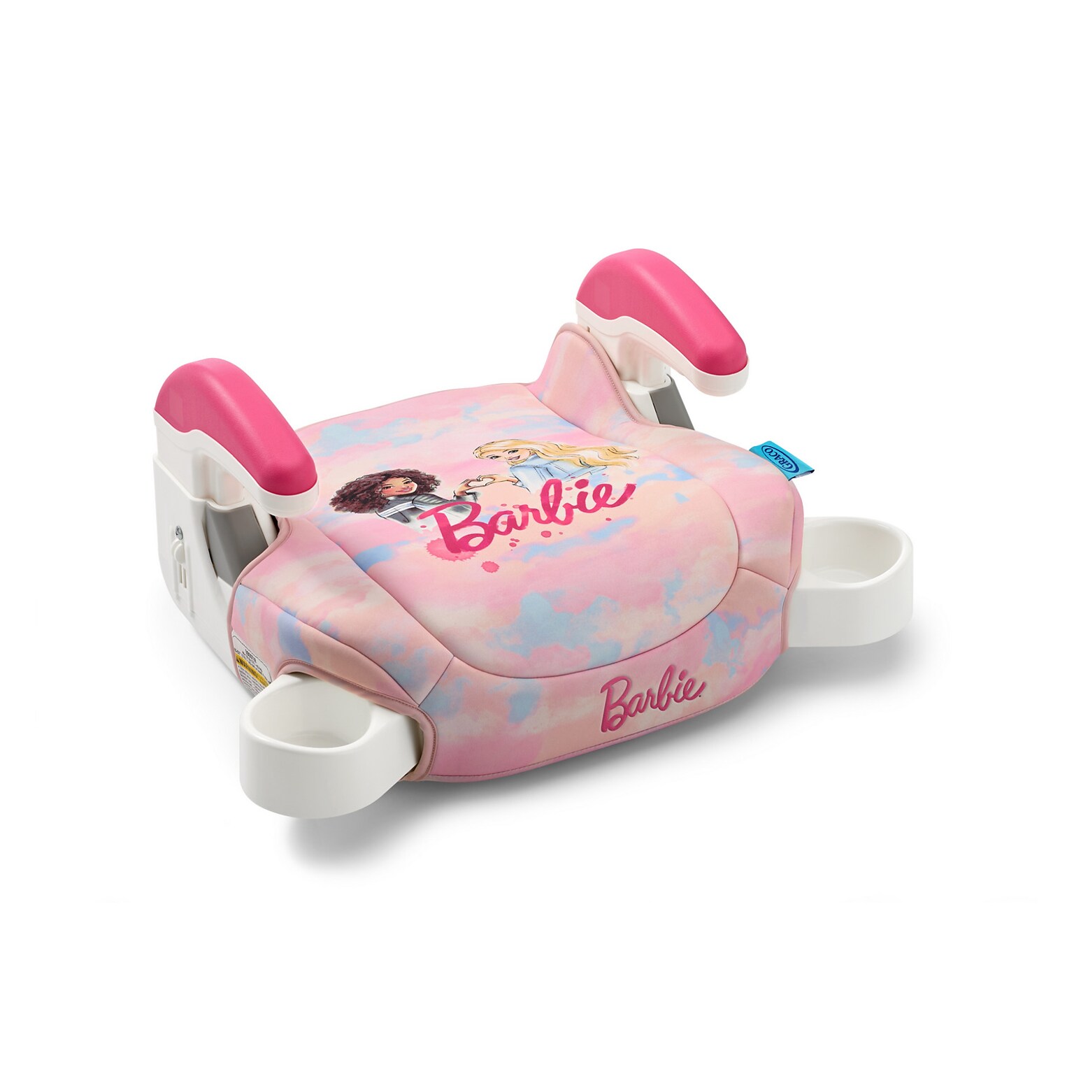 Graco TurboBooster 2.0 Backless Booster Seat, Barbie Painterly (2221110)