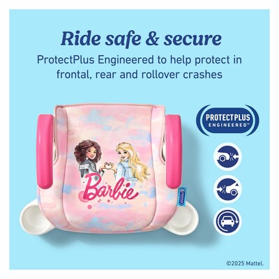 Graco TurboBooster 2.0 Backless Booster Seat, Barbie Painterly (2221110)