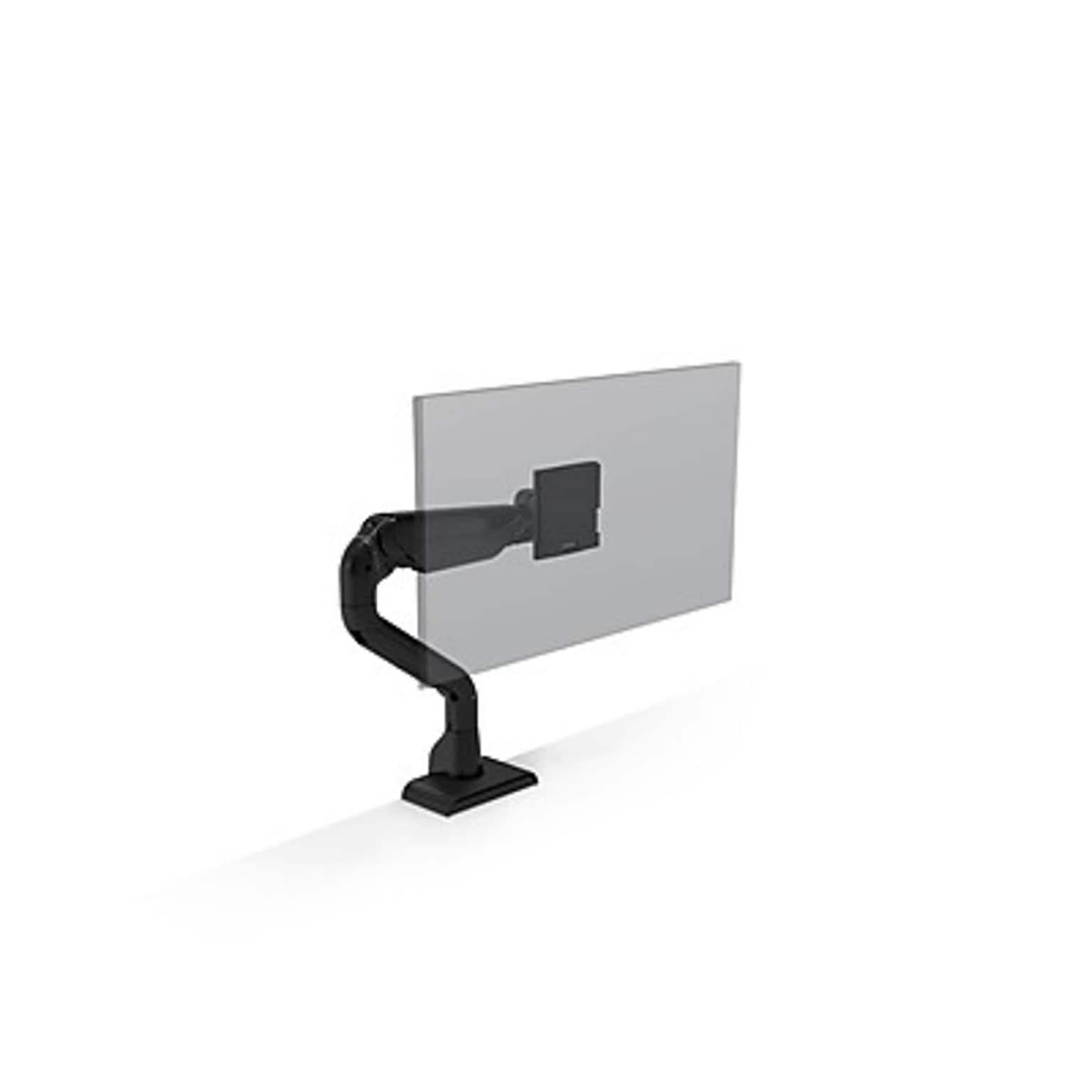 HAT Design Works E5 Adjustable Arm, Up to 49 Monitor, Black (E5-D1-BLK)