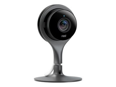 Nest Cam Indoor Wi-Fi/Bluetooth Security Camera, Black (4522153)