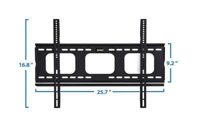 Mount-It! Low-Profile Fixed Flat TV Wall Mount for 32" to 60" TVs (MI-305B)