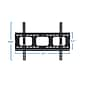 Mount-It! Low-Profile Fixed Flat TV Wall Mount for 32" to 60" TVs (MI-305B)