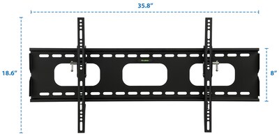 Mount-It! Low-Profile Tilting TV Wall Mount for 42"-70" TVs (MI-318L)