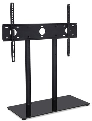 Mount-It! Pedestal TV Stand, Screens up to 55", Black (MI-846)