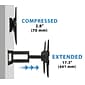 Mount-It! Articulating Corner TV Wall Mount for 32" to 65" TVs (MI-346L)