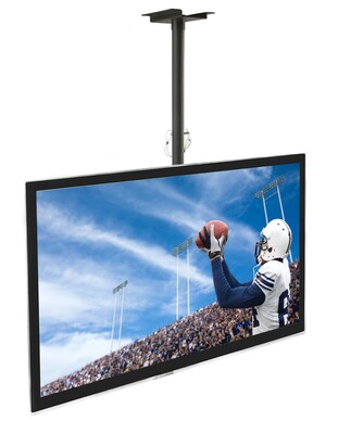 Mount-It! Height Adjustable Ceiling TV Mount For 32" to 70" TVs (MI-501B)