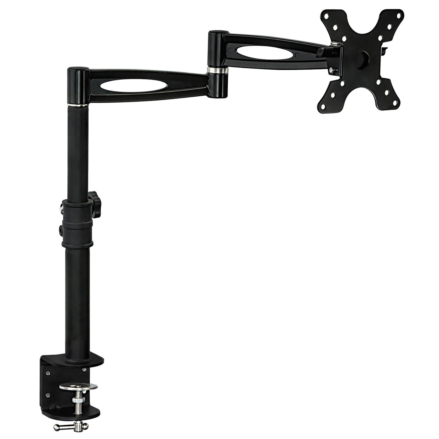 Mount-lt! Adjustable Monitor Arm, Up to 30, Black (MI-705)