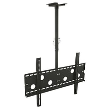 Mount-It! Height Adjustable Ceiling TV Mount For 32 to 70 TVs (MI-501B)