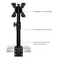 Mount-It! Height Adjustable Single Monitor Desk Mount for 13"-30" Screens (MI-706)