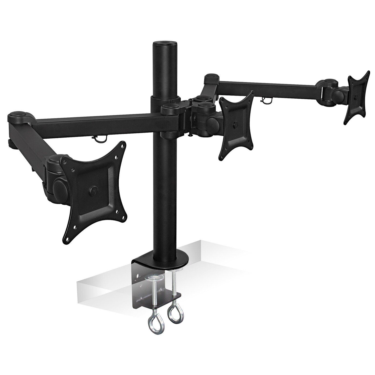Mount-It! Full-Motion Triple Monitor Desk Mount for 13-24   Screens (MI-753)