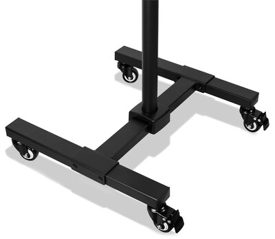 Mount-It! Metal Pedestal TV Stand, Screens up to 42", Black (MI-879)