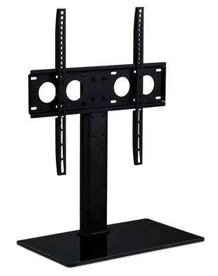 Mount-It! Universal Pedestal TV Stand, Black (MI-847)
