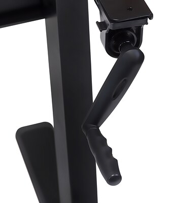 Mount-It! Manual Crank Standing Desk Frame, Black (MI-7931)