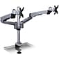 Mount-It! Modular Desk Mount Adjustable Monitor Arm, Up to 27" Monitors, Gray/Silver (MI-45116)