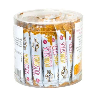 Breitsamer Honig Raw Honey Sticks, .28 oz., 80/Pack (209-02630)