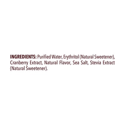 Ocean Spray Pact Cranberry Raspberry Infused Water, 16 oz, 12/Pack (307-00090)