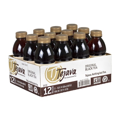 Lipton Pure Leaf Unsweetened Iced Black Tea 16.9 Oz Pack Of 18